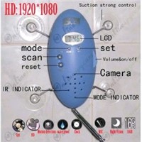 HD Night Vision Bathroom Radio Spy Camera DVR Motion Activated 16GB 1920X1080