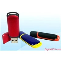 Hot 32M~16G Plastic Swivel USB Flash Drive