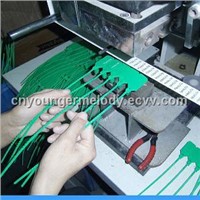 Hot stamping machine for plastic seals
