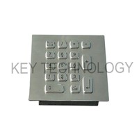 IP65 stainless steel keypad