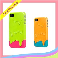 Ice Cream Melt cover Case for iPhone 4 4G 4S