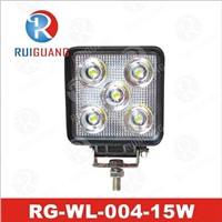 15W IP67 LED Work Light, ATV UTV Light (RG-WL-004) with CE