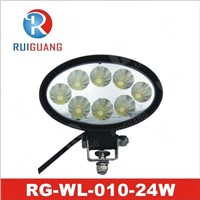 5.6" LED Aluminum Offroad 24W LED Work Light Project Lamp (RG-WL-010) with CE
