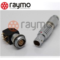 Lemo connector, push pull connector, B series EXG socket, i.e.: EXG.1B.306.HLN