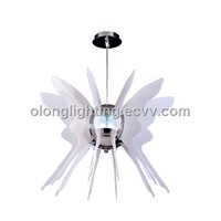 Manufacture Butterfly-shaped Hanging Pendant Light for Home, Mall and Hotel Decorations