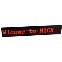 Message LED Signs, LED Moving Signs (NK-LSS)