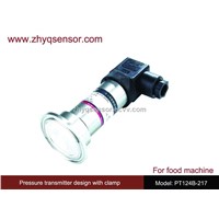 Micro pressure trnasmitter clamp mounting