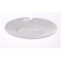 Hot Forming Household Milk White Acrylic Cookie Tray