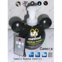 New Hand Wash Spy Camera HD Bathroom Spy Camera 720P 16GB DVR Motion Detection And Remote control