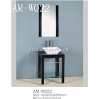 Oak Bathroom Cabinet (AM-W022)