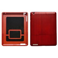 Oil painting Bamboo Case for iPad2/ New iPad