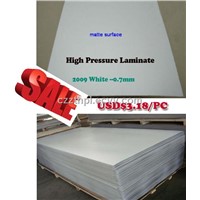 On sale White HPL/high pressure laminate 2009 white