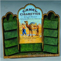 Outdoor cardboard advertising display