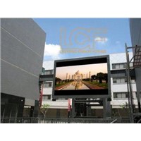P25 600 W / sqm RGB Full Color Outdoor Advertising LED Displays Screen