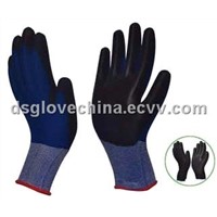 PU palm coating glove