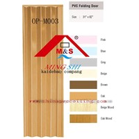 PVC Folding Door (OP-M003)