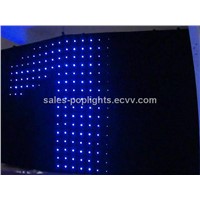 Pitch 180mm pc control LED vision display cloth curtain