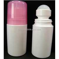 Plastic Roll on Bottle With 25.4mm PP hollow Ball 60ml