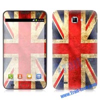 Retro LCD Protector Front Screen and Back Skin Sticker for Samsung Galaxy Note i9220