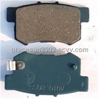 Semi-metal brake pad for TOYOTA