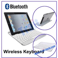 Silver Portable Chocolate Style Mobile Bluetooth Wireless keyboard for iPad2
