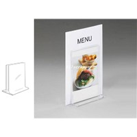 Double Sided Menu Stand