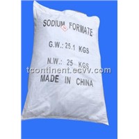 Sodium formate for oildrilling and leather industry