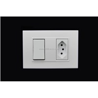South American standard, 10A 250V switches socket