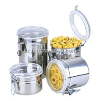 Stainless steel Airtight Canister