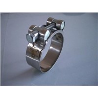 Stainless steel heavy duty hose clamps