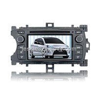 Toyota Yaris 2012  Car DVD Player with GPS,Bluetooth, V-CDC,TV,3G internet