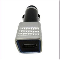 USB Car Charger Adapter, Supports Over-current and Short Circuit Protection