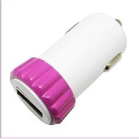 USB Car Charger for iPhone and Smartphone with 5V, 1A Output