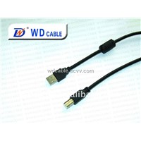 USB Printer Cable 2.0 AM to BM USB Cable, USB cable,USB 2.0, computer cable
