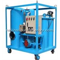 Vacuum lubricant oil purifier