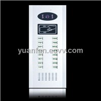 Video Door Phone Host, 2 Core-wire Connected Video Intercom System(YF-900ZC-BI(2*8)