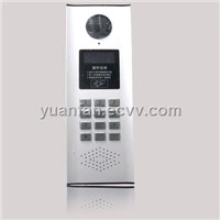 Video Door Phone Host, 2 core-wire Connected Video Intercom System, Transmit for Video/Voice/Data