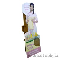 Washing product cardboard advertising display