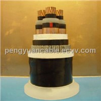 XLPE insulated underground power cable