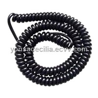 YONSA Waterproof spiral cable coiled cable