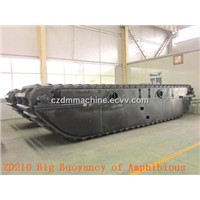 ZD210 Big Buoyancy of Amphibious Excavator