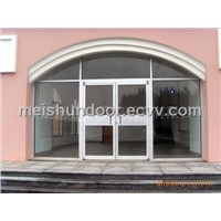 aluminum alloy profile glass door for store front