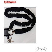 chain lock with alarm padlock