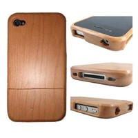 cherry wood case for iPhone 4 / 4S