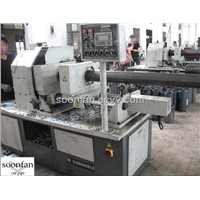 cutting pipe machine with lathe tool