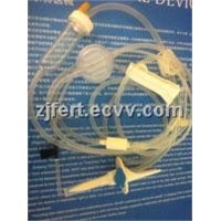disposable precision infusion set with precise filter
