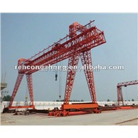 double girder truss structure gantry crane mobile hoist crane