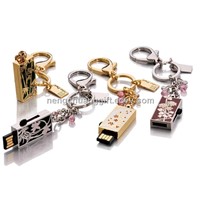 flash drives with crystal for gift (NCU-30)