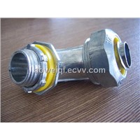 flexible conduit fiting liquid-tight connector zinc die cast type angle