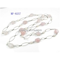 freshwater pearl jewelry with precious stone